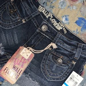 NWT Wallflower Denim Shorts Size 9